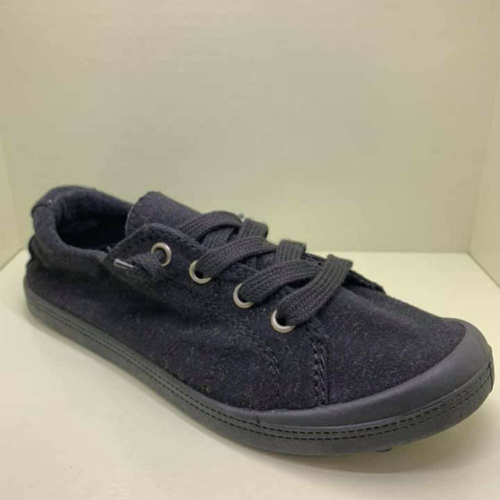Charcoal Canvas Sneaker